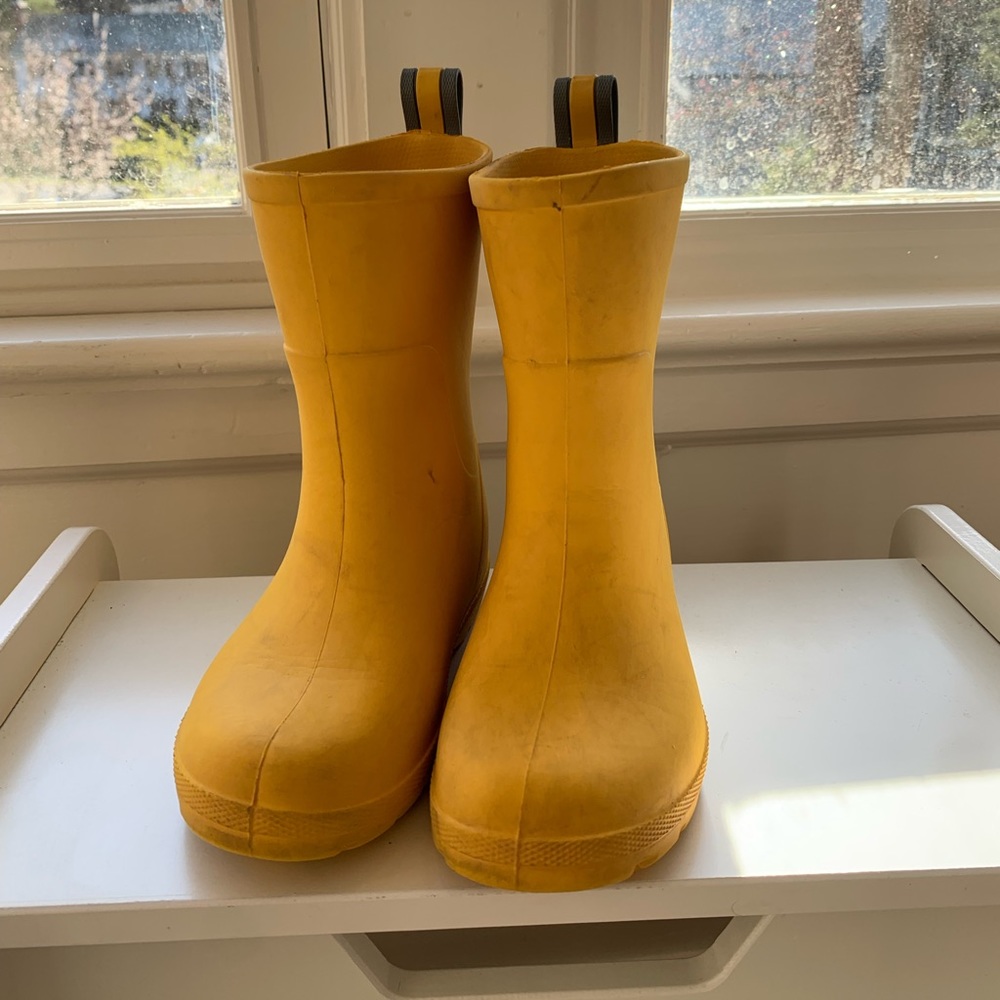 Totes toddler rain boots / wellies size 7-8